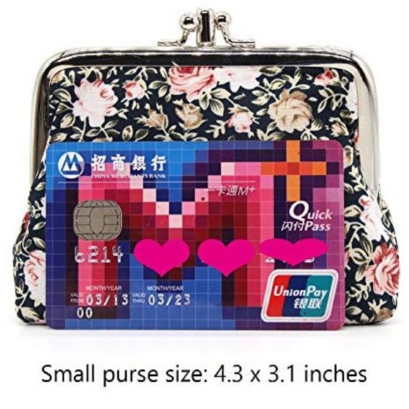 NEW Coin Purse Vintage Pouch - Picture 6 of 8